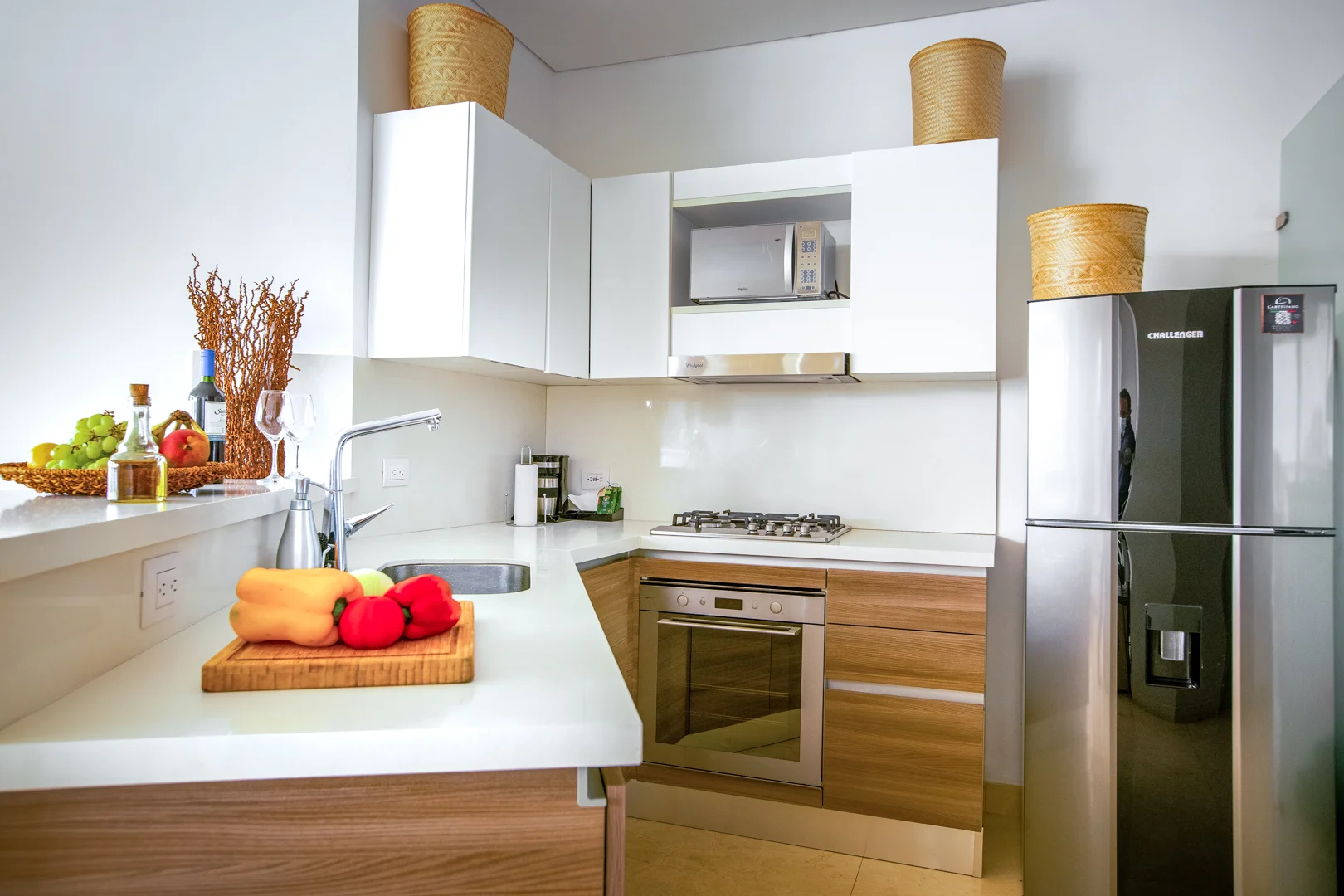 Detalles cocina apartasuite Ocean Front Junior